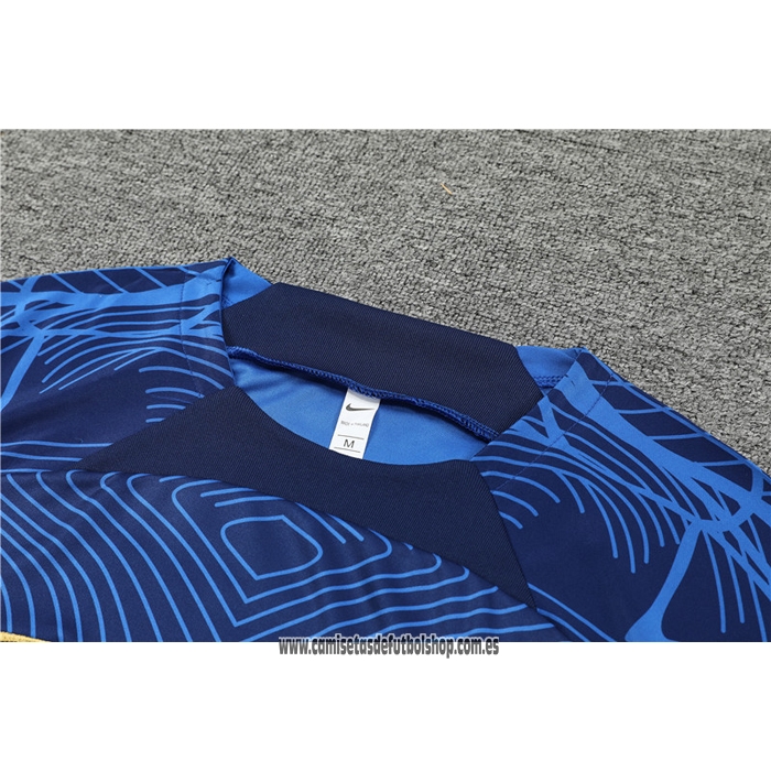 Chandal del Francia 22-23 Manga Corta Azul Oscuro - Pantalon Corto